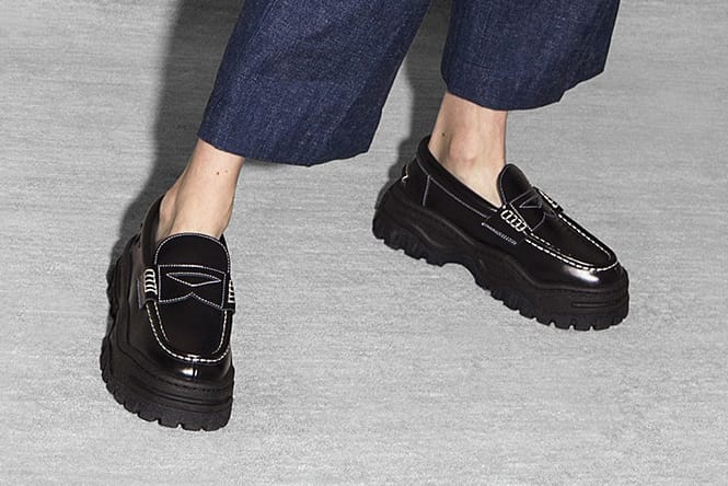 eytys angelo ローファー サイズ41(26.8㎝) 黒 希少 eytys-angelo-penny-loafer-