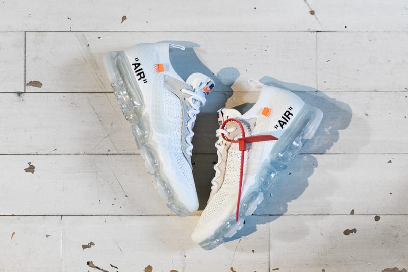 Virgil Abloh x Nike Air VaporMax Flyknit White | Hypebae