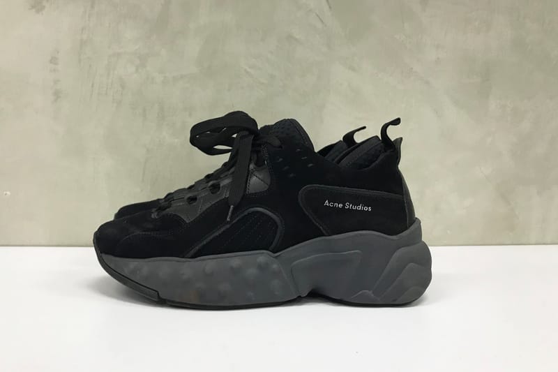 Review: Acne Studios Manhattan Sneaker in Black | Hypebae