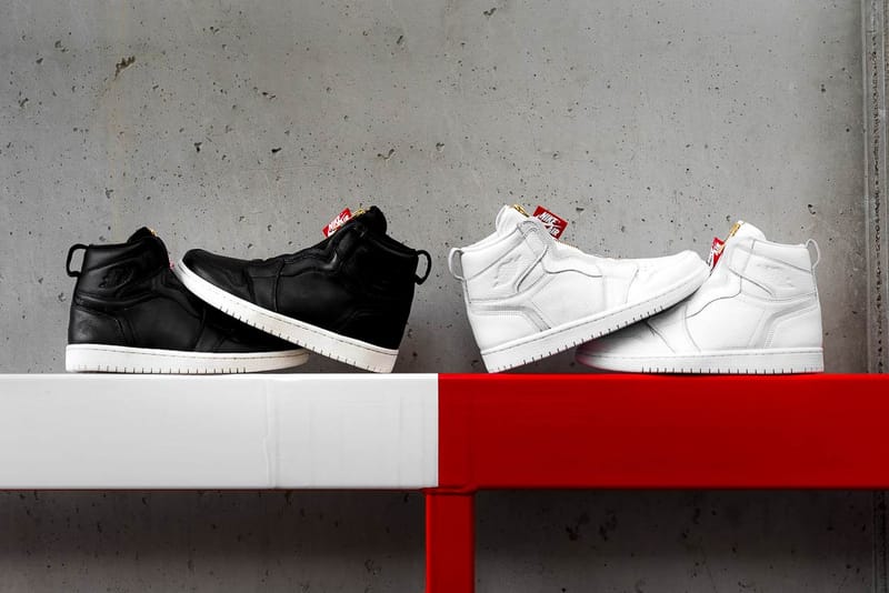 Nike Air Jordan 1 Hi Zip Black and White Release | Hypebae