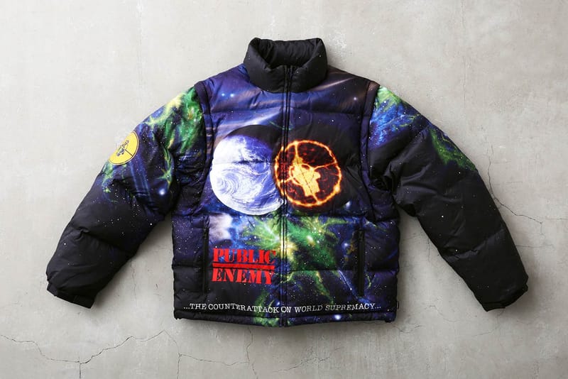 ジャケット・アウター Supreme Undercover Public Enemy jacket Supreme x Public Enemy x Undercover Puffer Jacket 'Black' – Holy