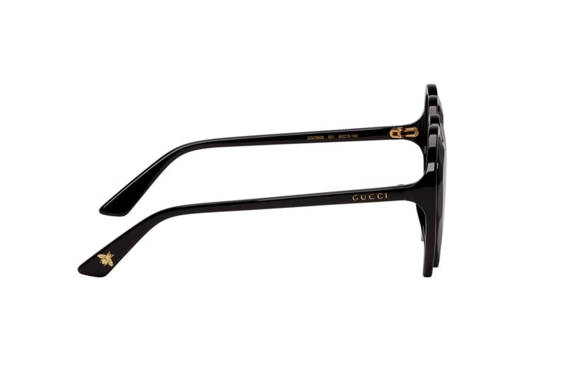 Gucci Heart-Shaped Sunglasses in Black | Hypebae