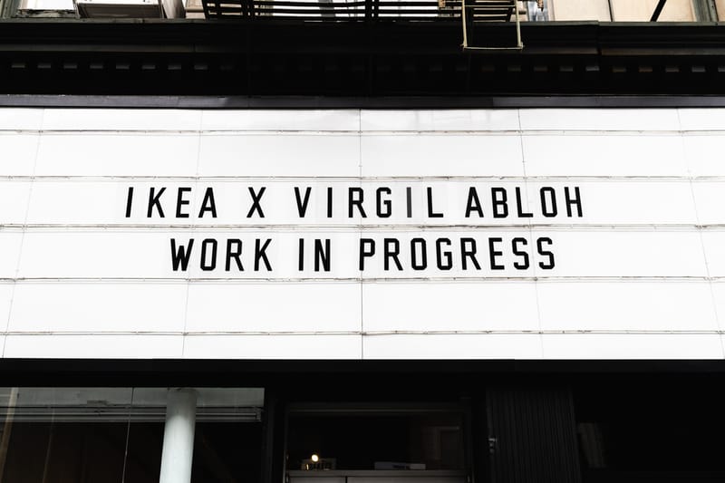 Virgil Abloh Plate ホワイト＆ブラック　世界限定250個❗️ Virgil Abloh x IKEA Off-White Home Collection | Hypebae