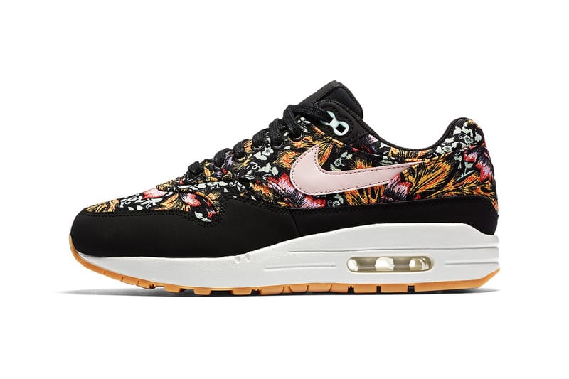 スニーカー NIKE AIR MAX 1 Floral Nike Releases an Air Max 1 in Floral Print | Hypebae