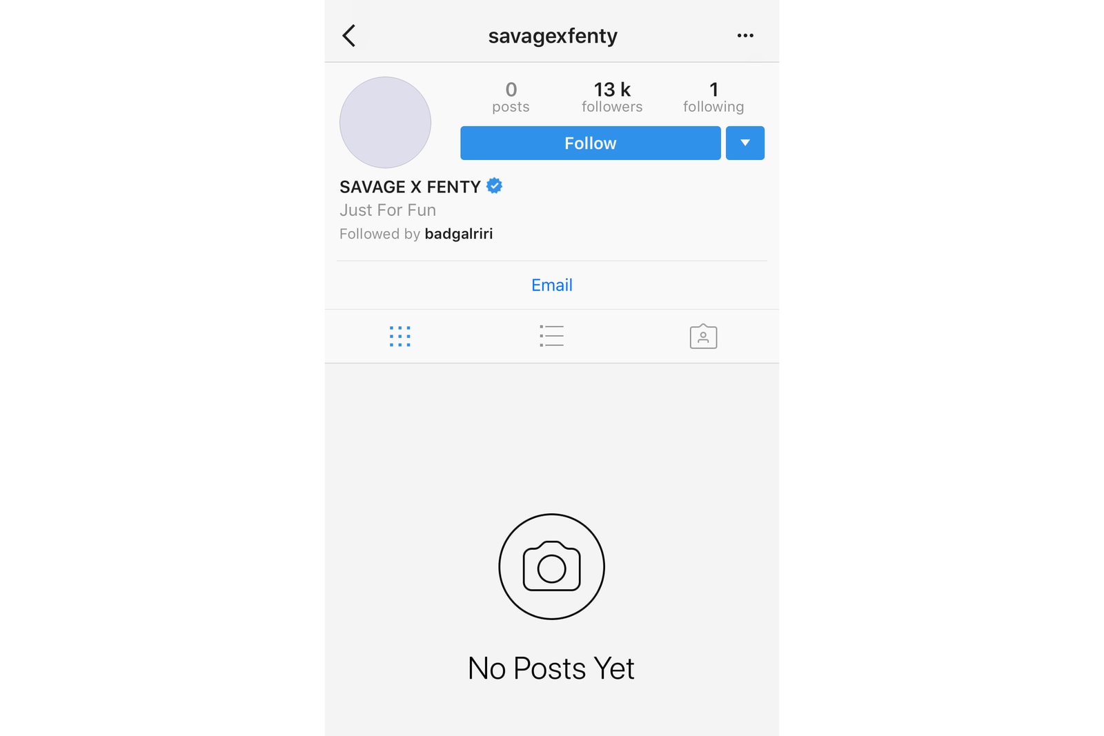 savage fenty login