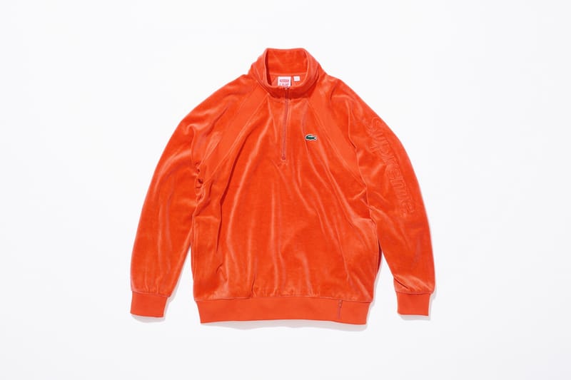 オレンジ supreme lacoste velour crusher Supreme x Lacoste Spring 2018 Release Date | Hypebae