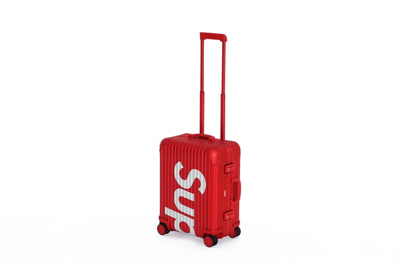 SUPREME RIMOWA RED シュプリーム リモワ Supreme x RIMOWA Suitcase Collection Red/Black | Hypebae