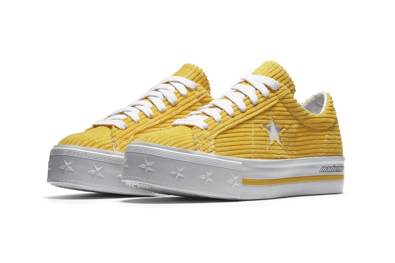 Converse one star x mademe corduroy platform outlet sneaker