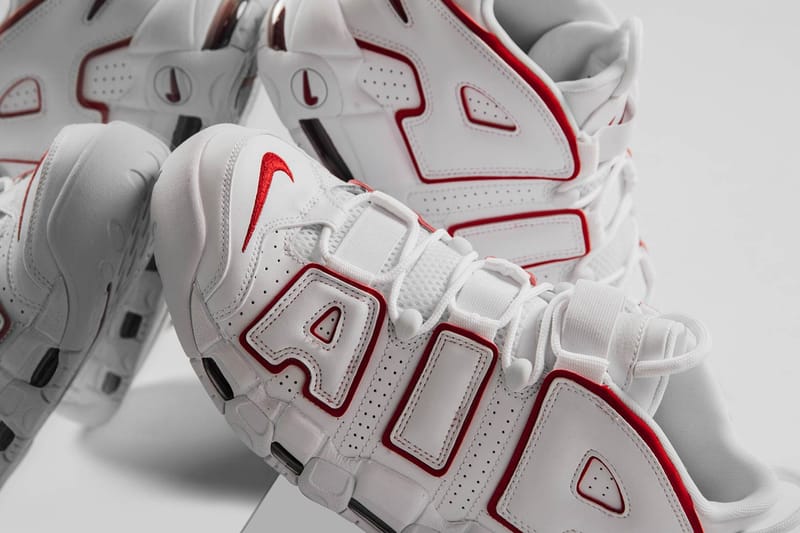 Nike Air More Uptempo in White and 