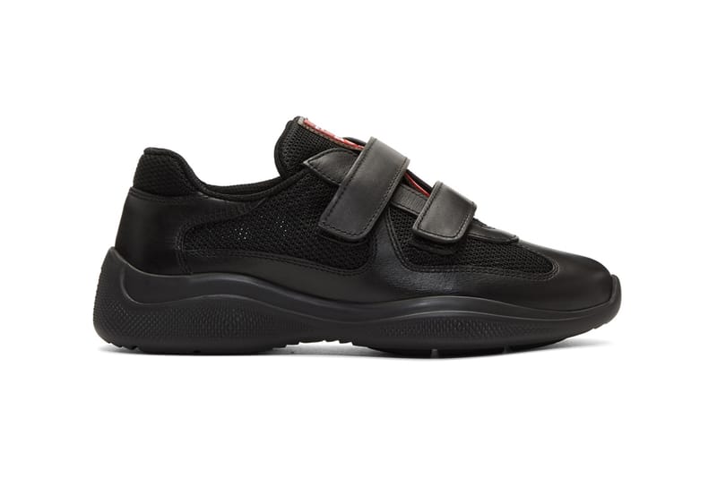 Prada Releases More Black Leather Sneakers | Hypebae Prada Releases More Black Leather Sneakers | Hypebae