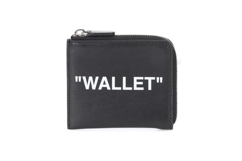 【美品】Off-White Leather Wallet Off-White™ Releases Black Leather Wallet | Hypebae