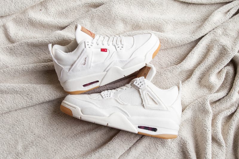 The Air Jordan 4 Is Covered in Levi's Denim | Hypebae