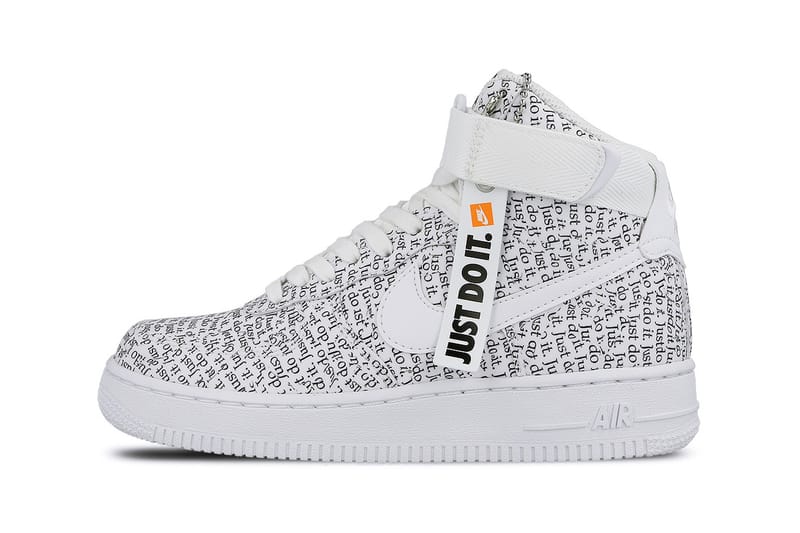 Nike Air Force 1 Just Do It Pack White / Orange | Hypebae