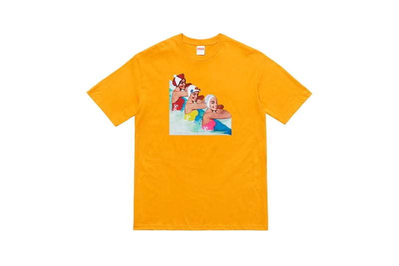 【M】 Supreme Summer Tees Rocks Tee Supreme Rocks Tee Light Pink Spring/Summer 2018 Collection