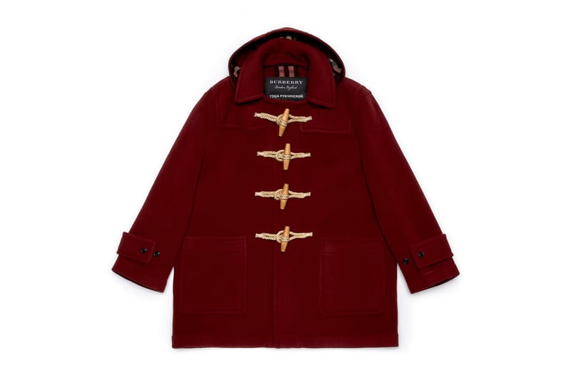 GOSHA RUBCHINSKIY BURBERRY ダッフルコート ボルドー Gosha Rubchinskiy Fall/Winter 2018 First Release | Hypebae