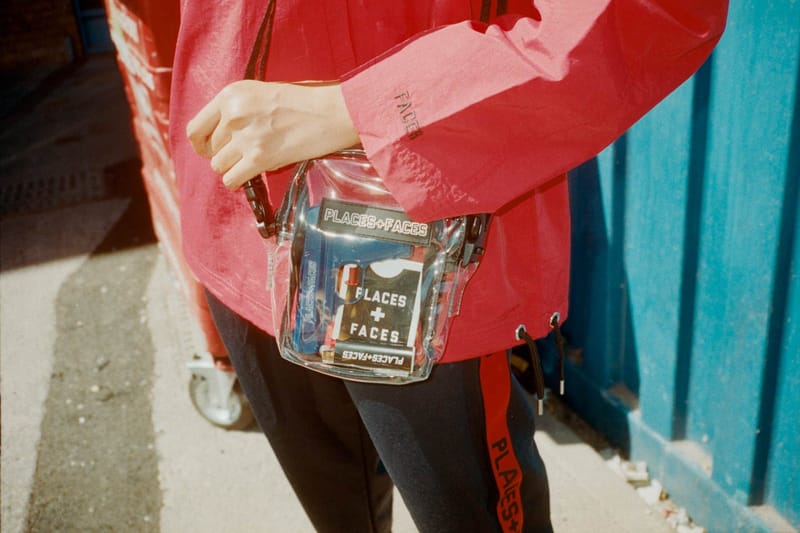 PLACES+FACES / PVC Side Bag クリアバッグ Places+Faces Clear Bags and Totes Lookbook | Hypebae