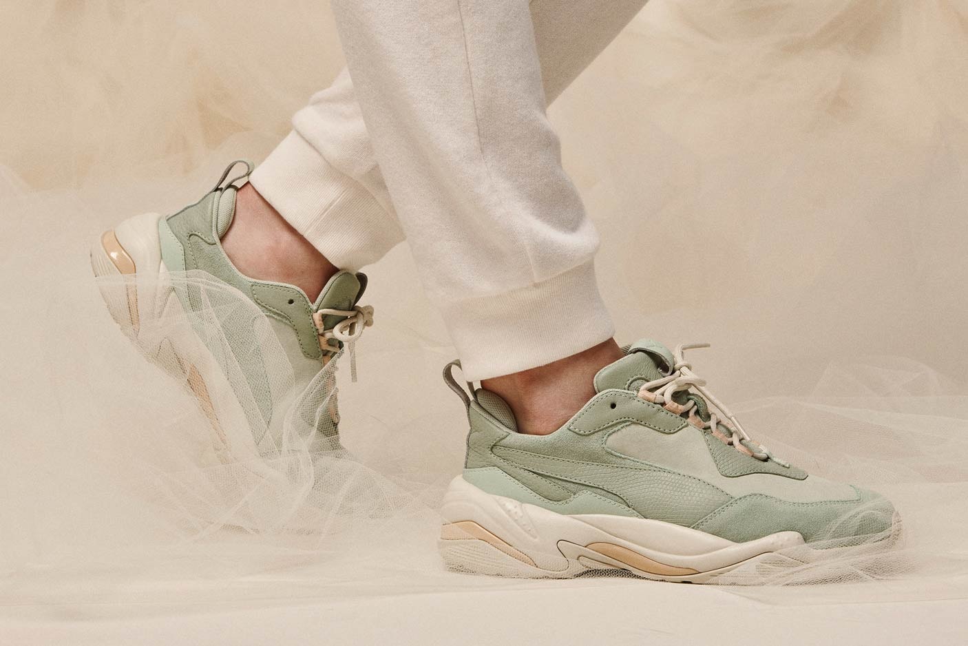 puma thunder desert natural vachetta