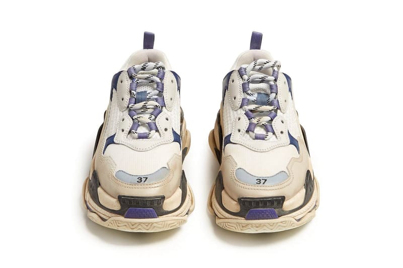 Balenciaga's Triple-S in Blue and White | Hypebae