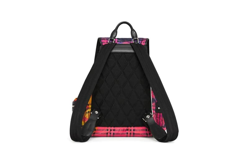 【希少カラー✨️】BURBERRY the Rucksack S バックパック Burberry's Check Backpack in Rainbow Tie-Dye | Hypebae