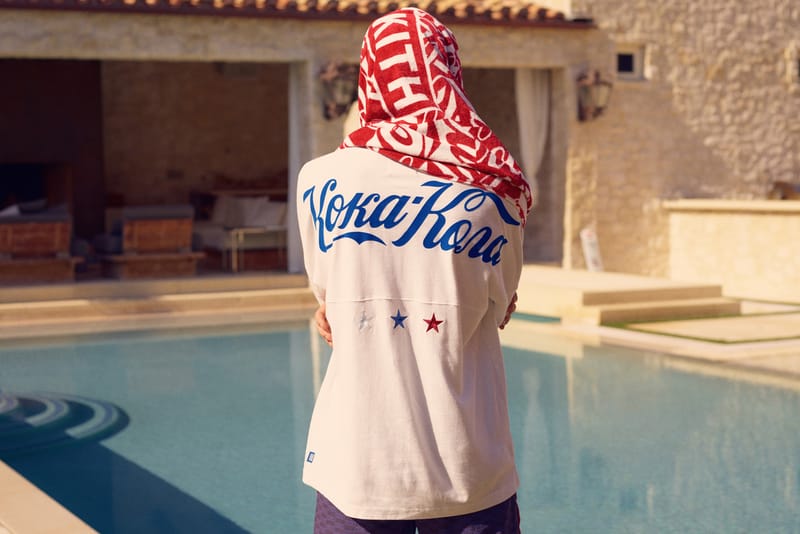 kith × COCA COLA ビーチタオル KITH x Coca Cola Release 2018 Campaign | Hypebae