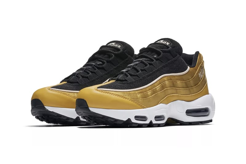Nike Air Max 95 LX Metallic Wheat Gold / Black | Hypebae