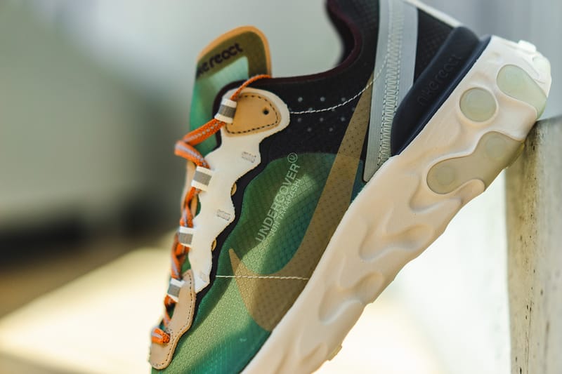 UNDERCOVER x Nike React Element 87 Closer Look | Hypebae