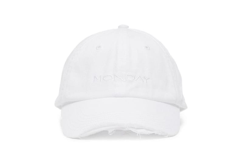帽子 vetements BASEBALLCAP EVERYDAYOFTHEWEEK Vetements Weekday Embroidered Baseball Caps | Hypebae