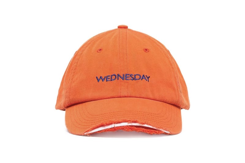 帽子 vetements BASEBALLCAP EVERYDAYOFTHEWEEK Vetements Weekday Embroidered Baseball Caps | Hypebae