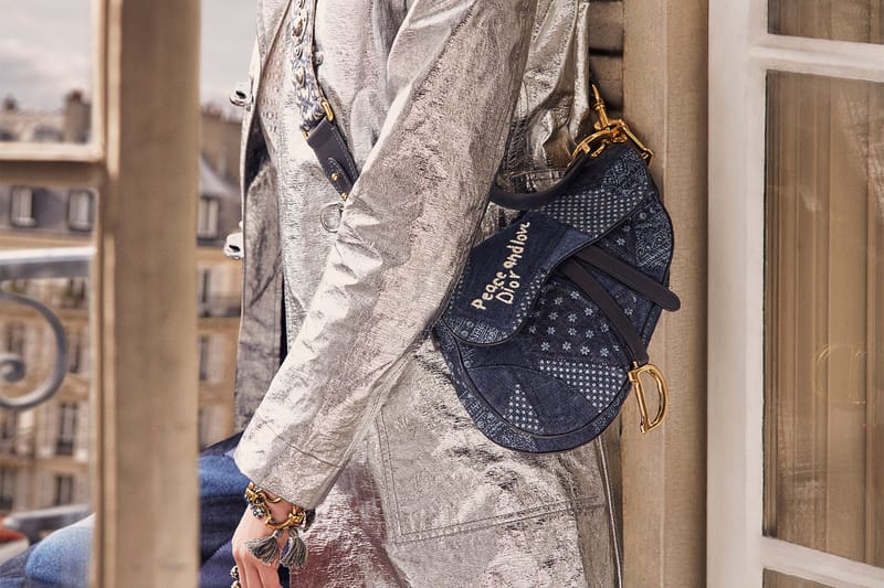 Dior Beaded Saddle Bag Fall Winter 2018 2019 | Hypebae
