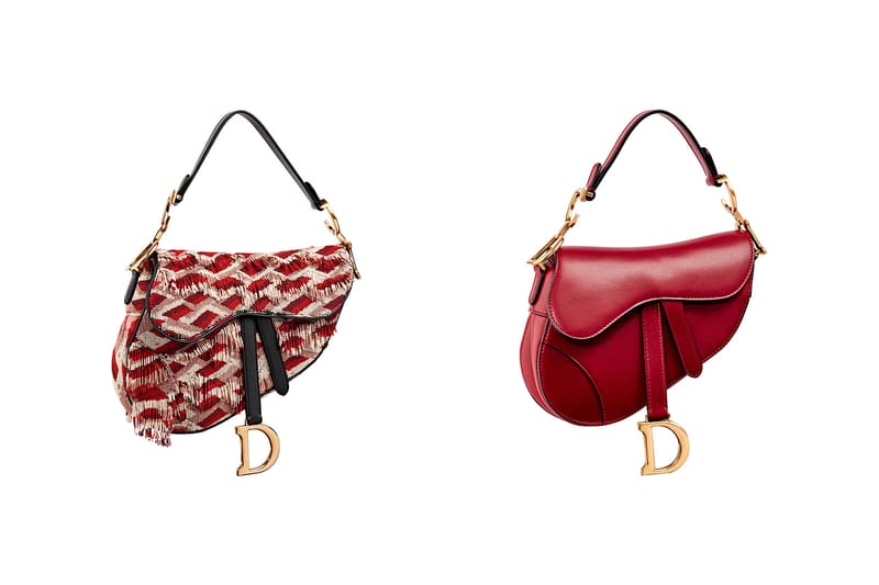 Peace and love discount dior saddle bag