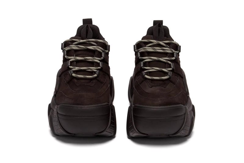 Vetements x SWEAR' Suede Platform Sneaker Black | Hypebae