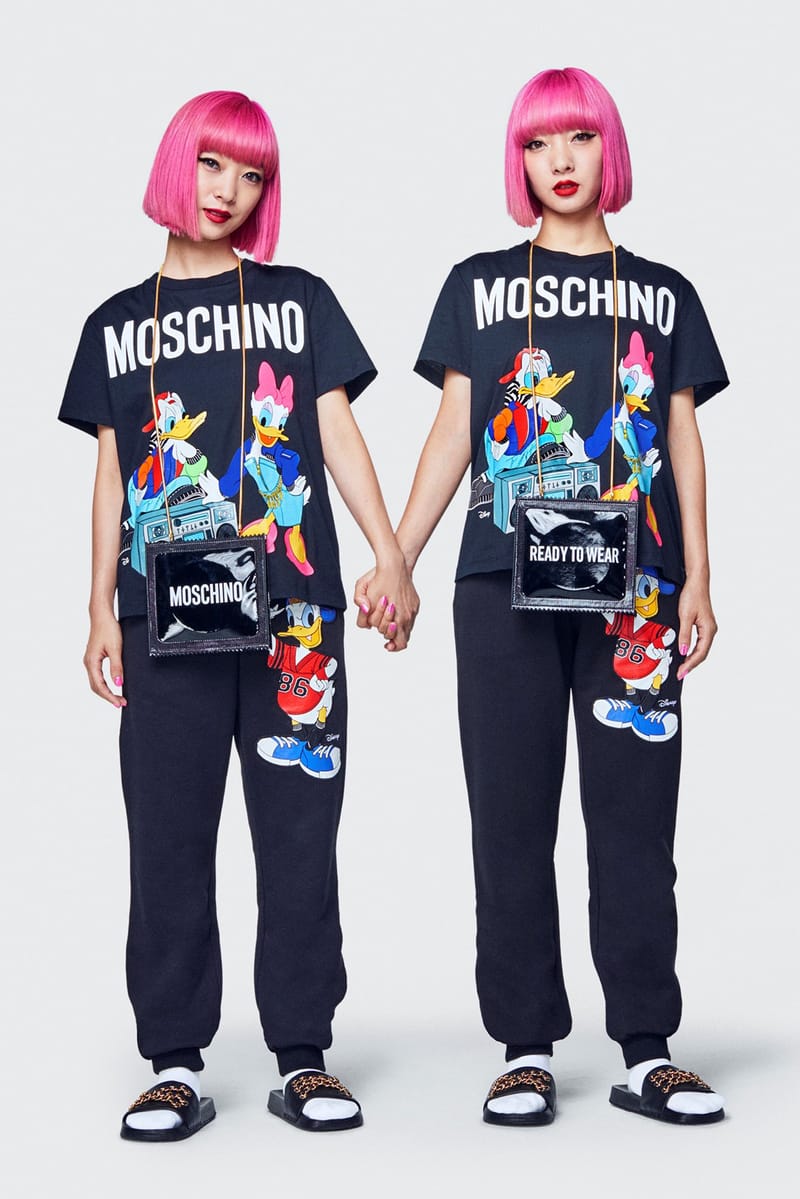H＆M MOSCHINO Tシャツ MOSCHINO x H+M 'H&MOSCHINO' Designer Jeremy Scott T-Shirt w