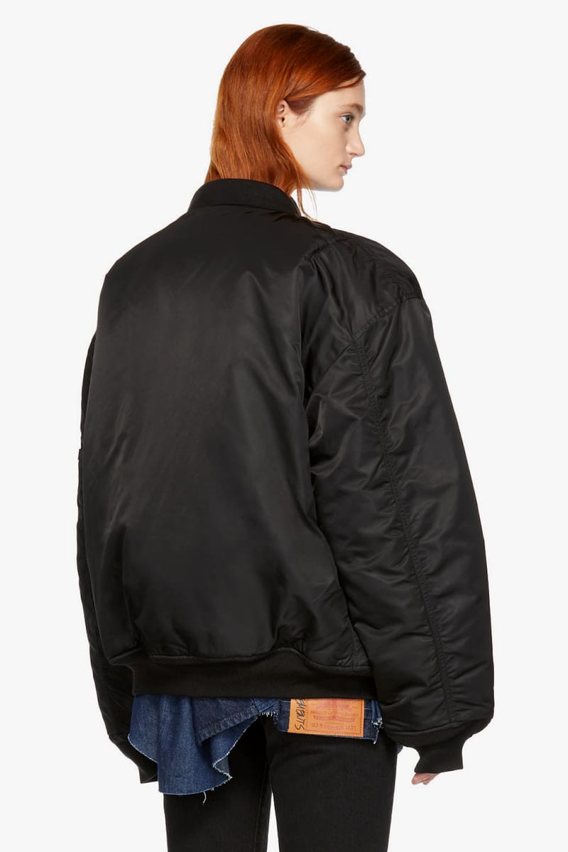 Vetements x Alpha Industries Patch Bomber Jacket | Hypebae