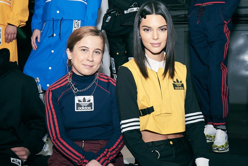 Olivia oblanc x store adidas