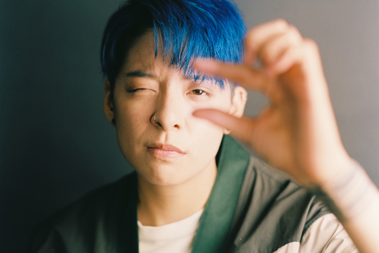 Amber Liu's Blue Hair Photoshoot - wide 1