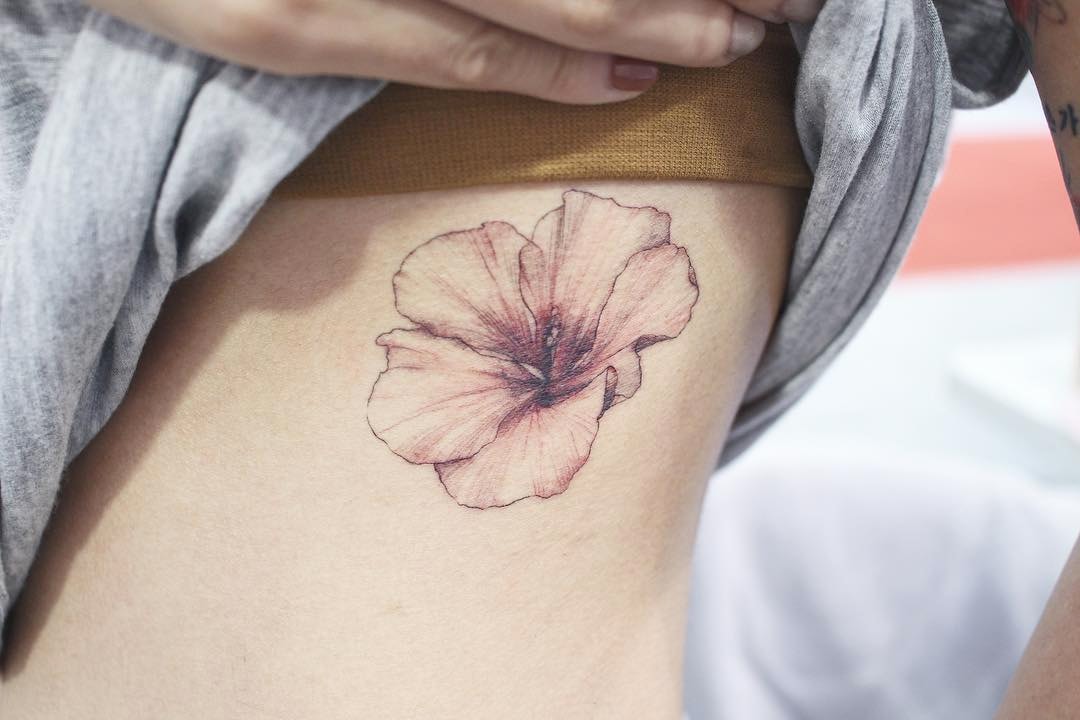 [78+] Minimaliste Tatouage Coquelicot Noir Et Blanc By TatouagesJpg