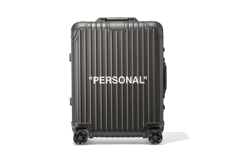 Off-White x RIMOWA Personal Belongings Suitcase | Hypebae