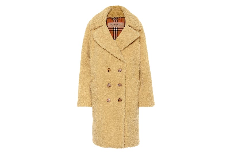 Burberry hot sale teddy coat