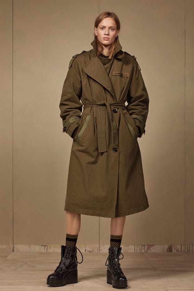 ZARA SRPLS LIMITED EDITIONドッキングダウンロングコート Zara Releases Affordable SRPLS Collection | Hypebae