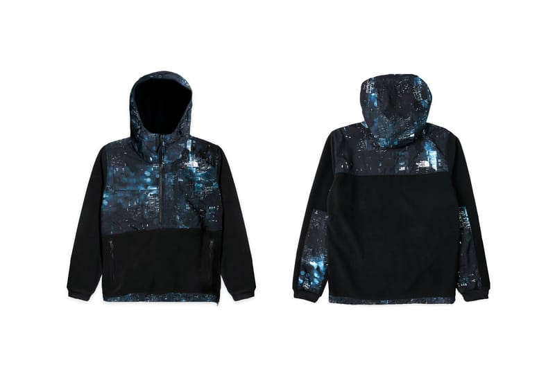 Extra butter the north face clearance nightcrawlers denali fleece anorak multi