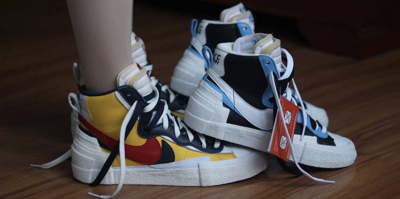 靴 Nike Blazer sacai Nike x Sacai Blazer Mid 