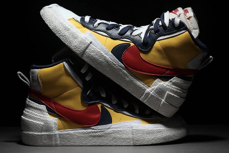 sacai × NIKE BLAZER MID 2足セット Nike Blazer Mid x Sacai Collaboration First Look | Hypebae