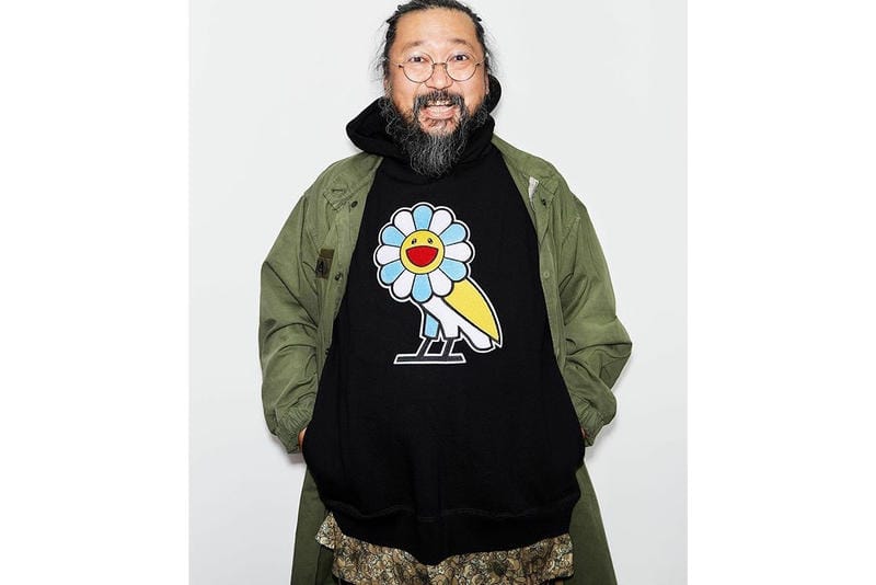 Takashi Murakami x OVO Hoodie Black Release Date | Hypebae