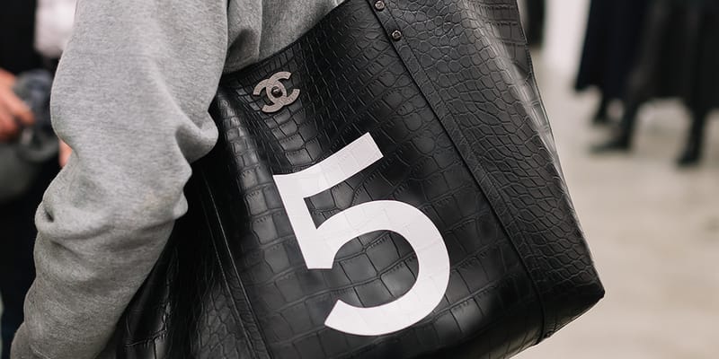 Pharrell Williams x Chanel Croc Leather 5 Bag | Hypebae