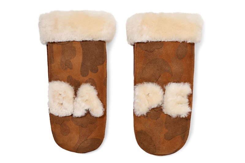 【完売品】UGG X BAPE MITTENS M UGG x BAPE SS19 Jacket & Boots Release Info | Hypebae