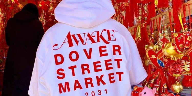 DOVER STREET MARKET × AWAKE NY コラボ　パーカー Awake NY x Dover Street Market CNY Collab | Hypebae