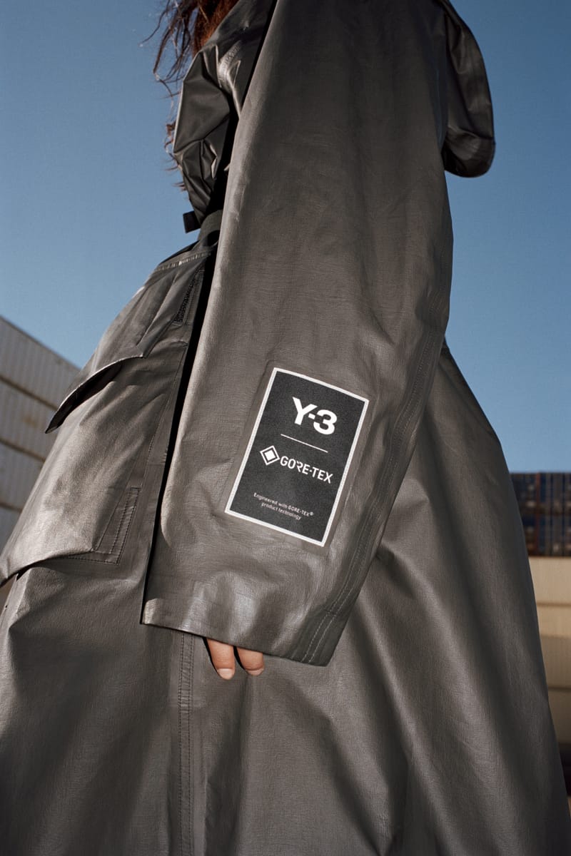 防水 GORE-TEX JACKET Y-3 × Yohji Yamamoto Y-3 Men's Gortex Jacket in Black Y-3
