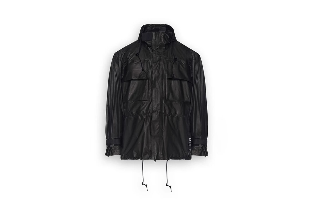 y3 gore tex long coat