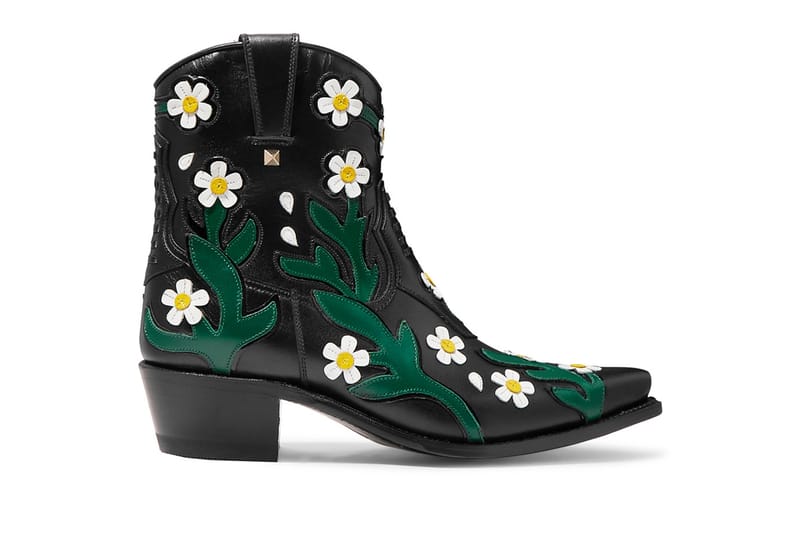 Givenchy on sale floral boots