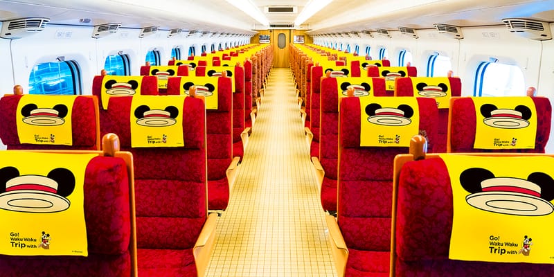 Disney Mickey Mouse Shinkansen Bullet Train | Hypebae